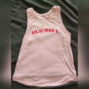 Old Navy Active Peach Tank Top